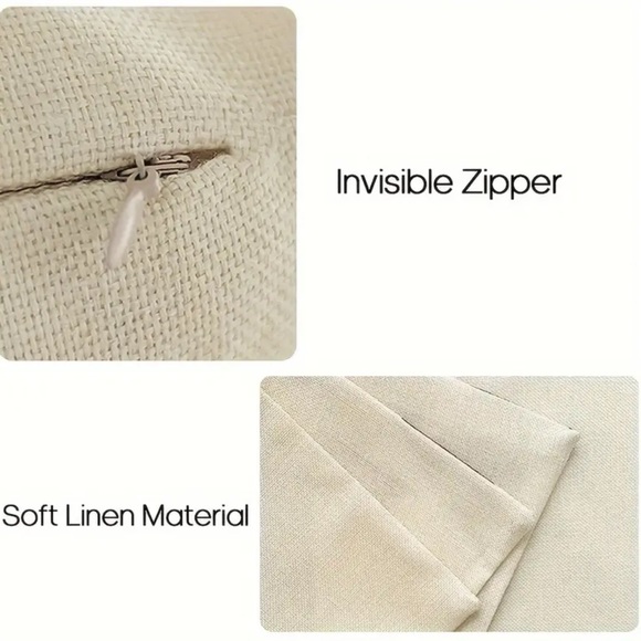 NIP Pillow cover. 18” x 18”  Zipper open/close 1/pc “Home Sweet Home “ - Picture 2 of 3